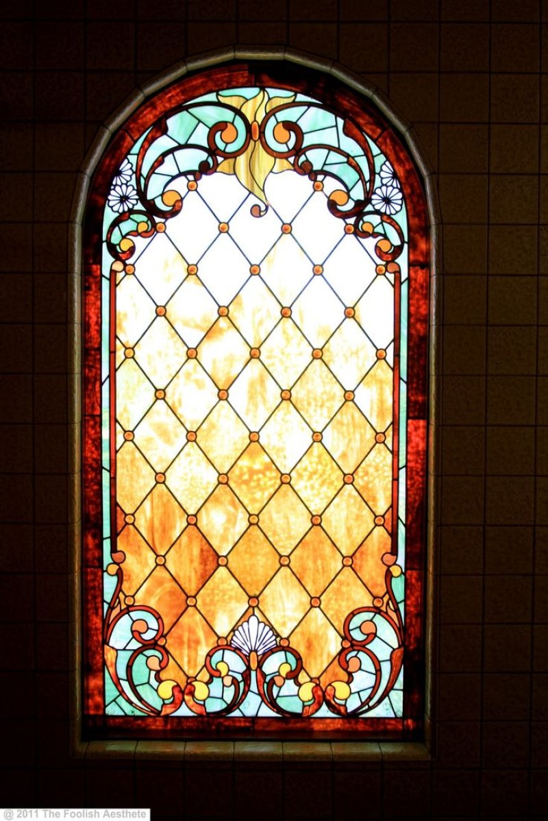 Stained glass window