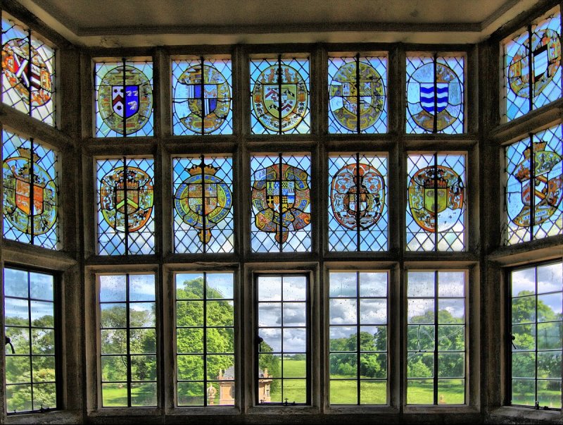 Stained glass window