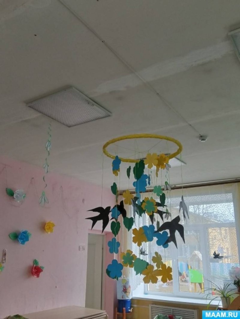 Украшение группы в детском саду