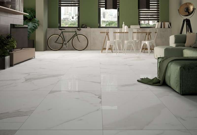 Керамогранит atlas concorde marvel shine statuario supremo polished