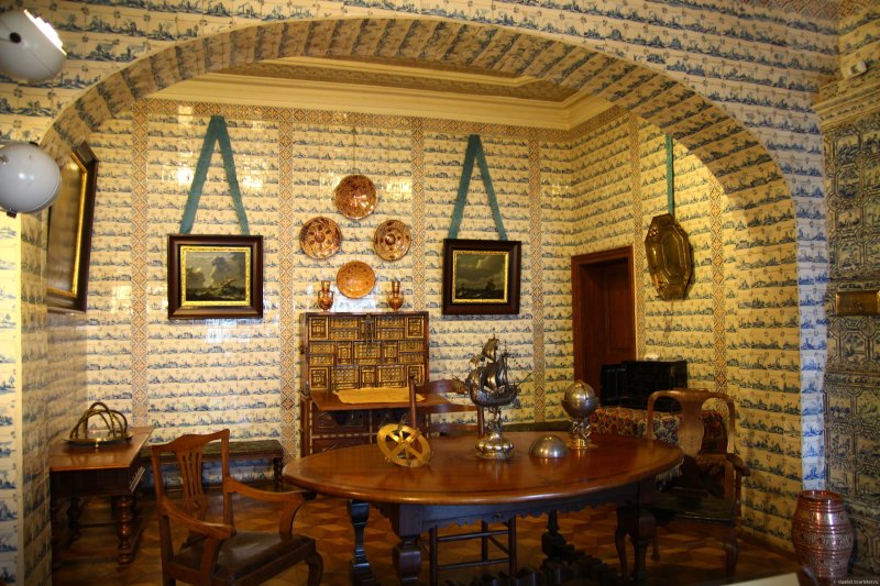 Меншиковский дворец морской кабинет