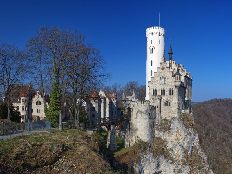 Лихтенштайн замок в германии