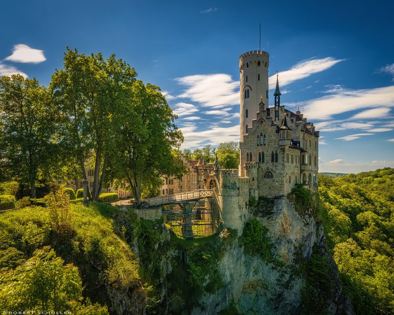 Замок лихтенштайн баден-вюртемберг германия