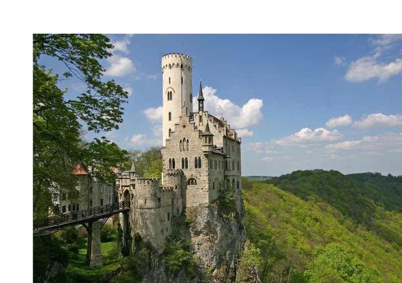 Лихтенштайн замок в германии