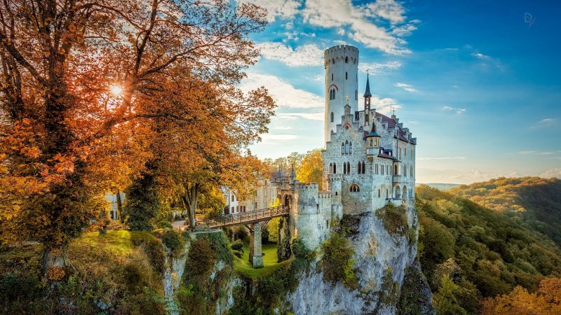 Лихтенштайн замок в германии