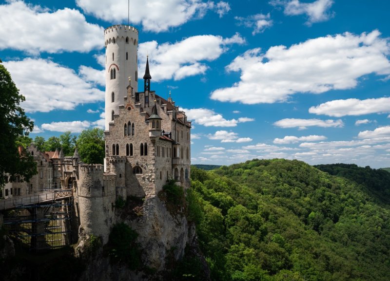 Лихтенштайн замок в германии