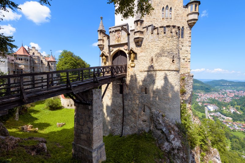 Замок лихтенштейн schloss lichtenstein