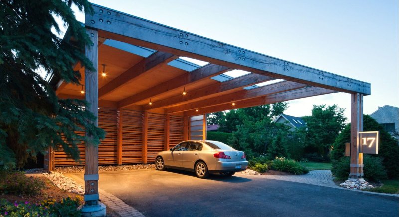 Павильон для автомобиля voeroka carport