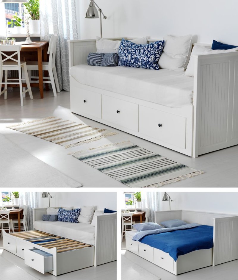 Кушетка кровать хемнэс ikea