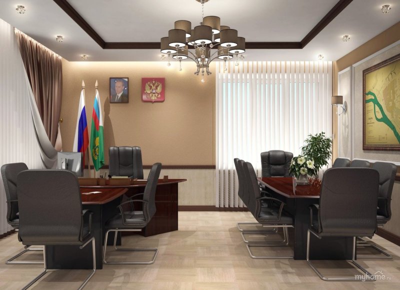 Интерьер кабинета руководителя