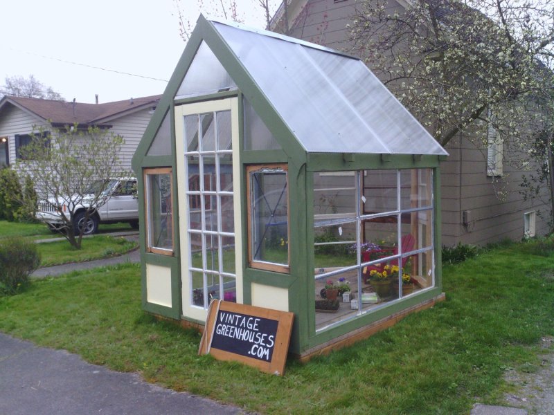 Садовый домик greenhouse