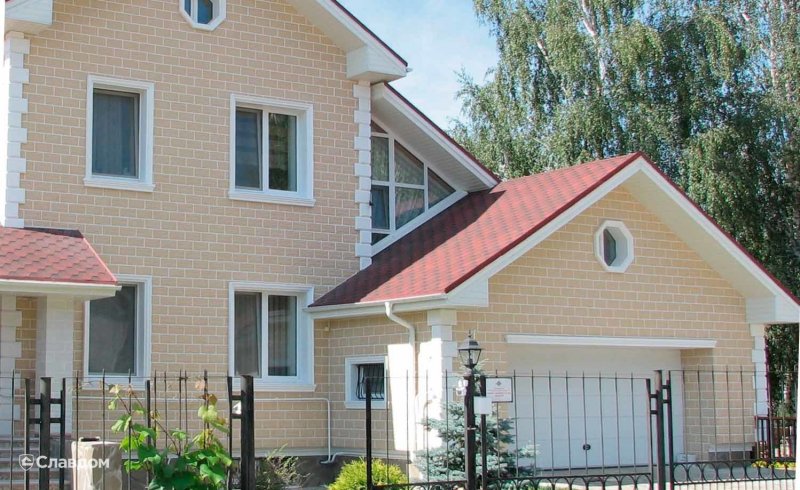 Фасадная панель для наружной отделки дома