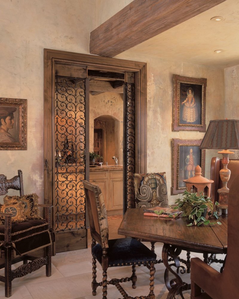 Колониальный ethnic style interior
