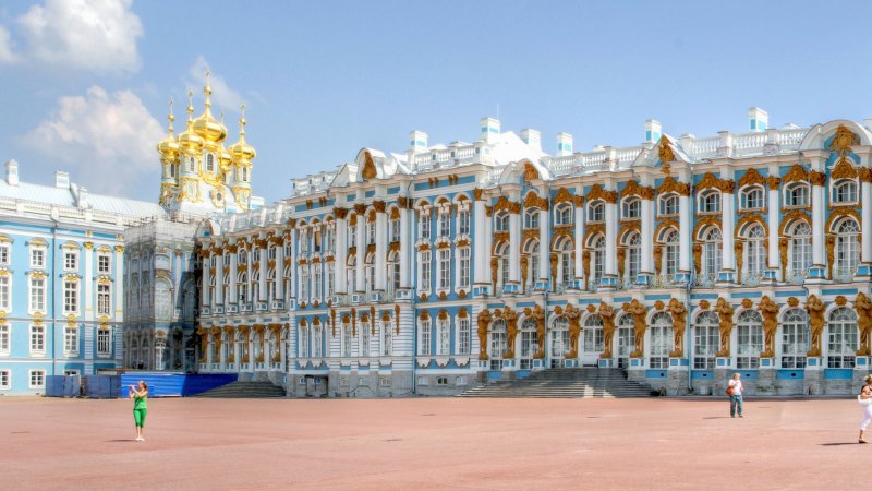 Екатерининский дворец в царском селе