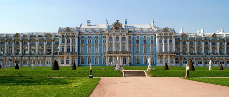 Большой екатерининский дворец растрелли