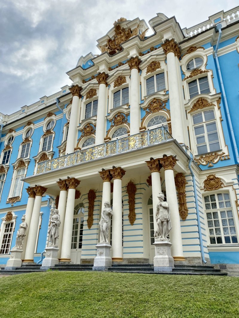 Растрелли екатерининский дворец барокко