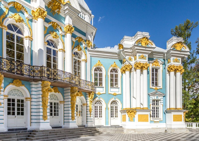Екатерининский дворец в санкт петербурге