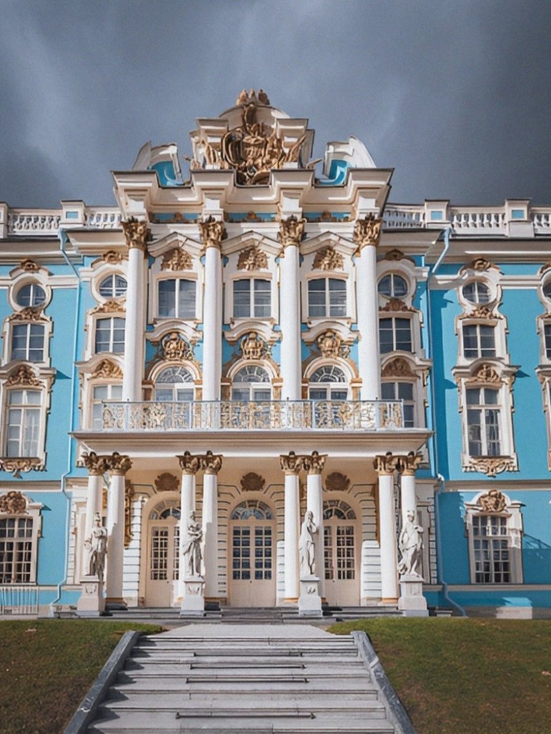 Царское село екатерининский дворец
