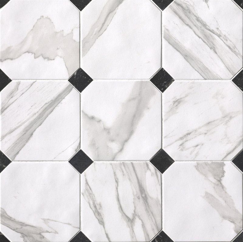 Плитка equipe octagon white