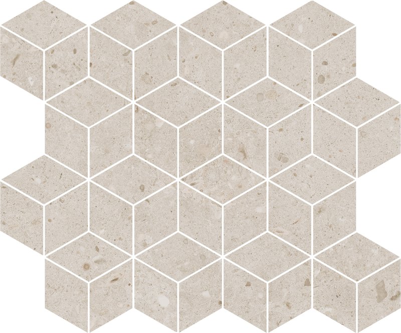 Мозаика atlas concorde blaze iron mosaico esagono