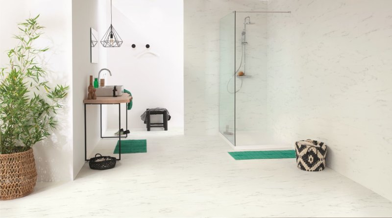 Плитка пвх quickstep итальянский мрамор ambient glue amgp40136