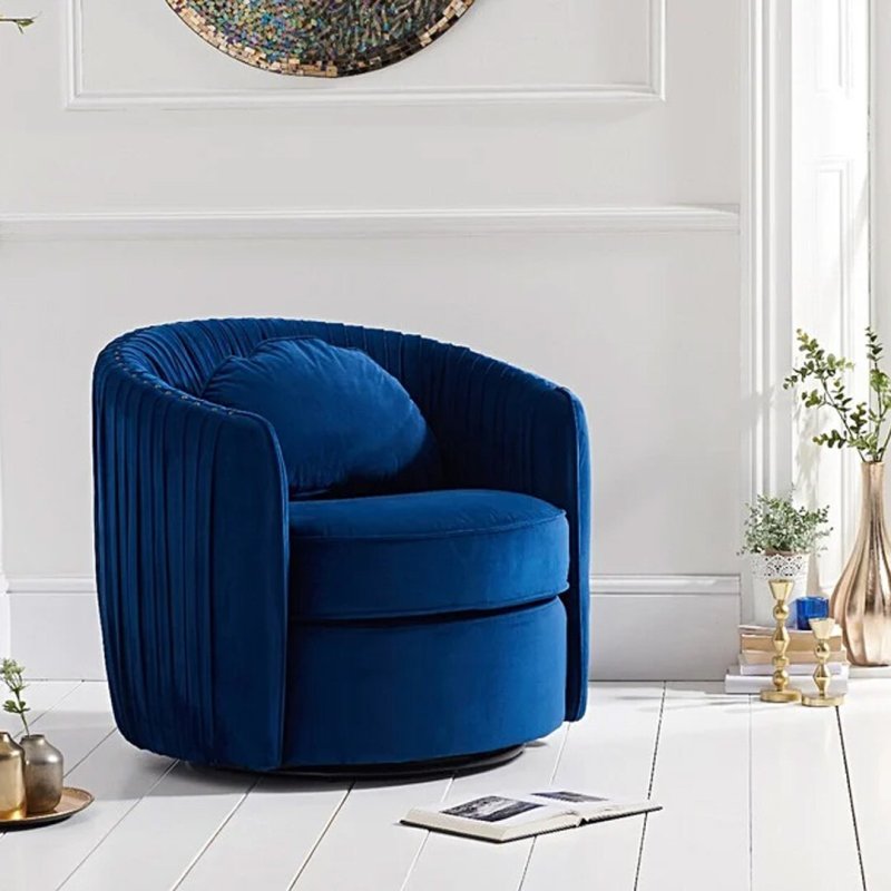 Кресло infiniti velvet swivel chair