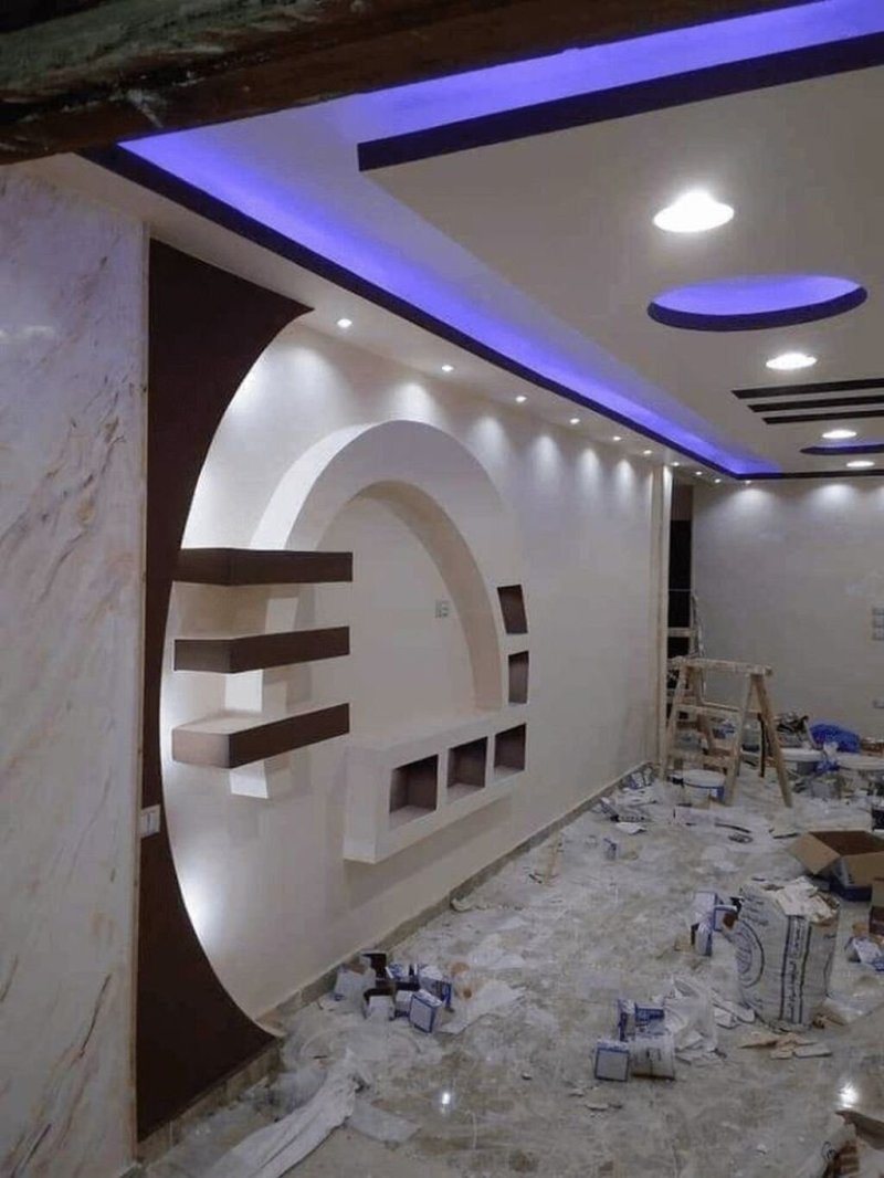 Потолки из гипсокартона