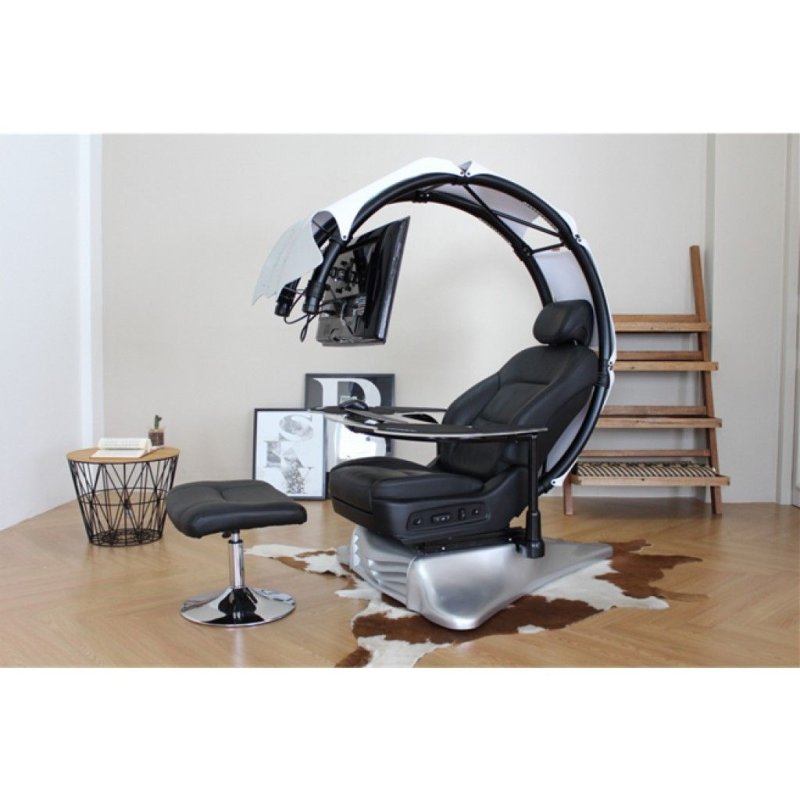 Droian ergonomic computer workstation