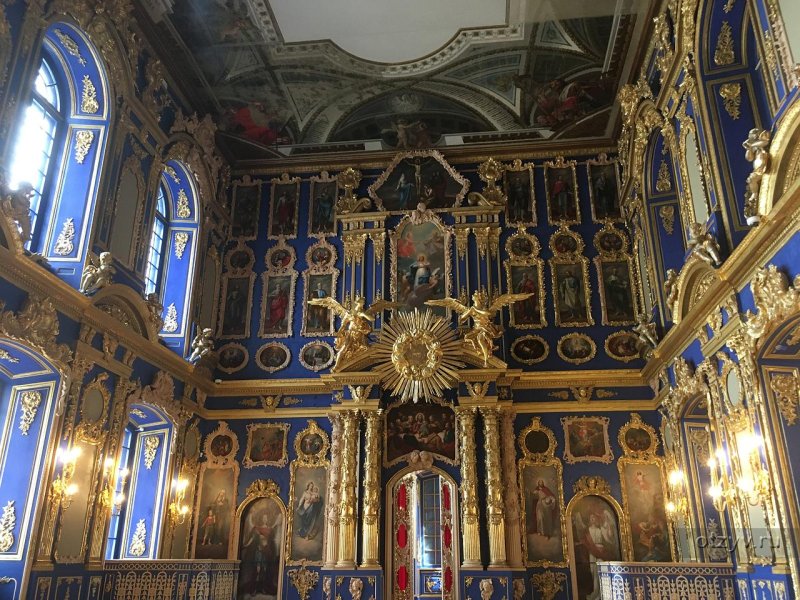 Дворцовая церковь в екатерининском дворце