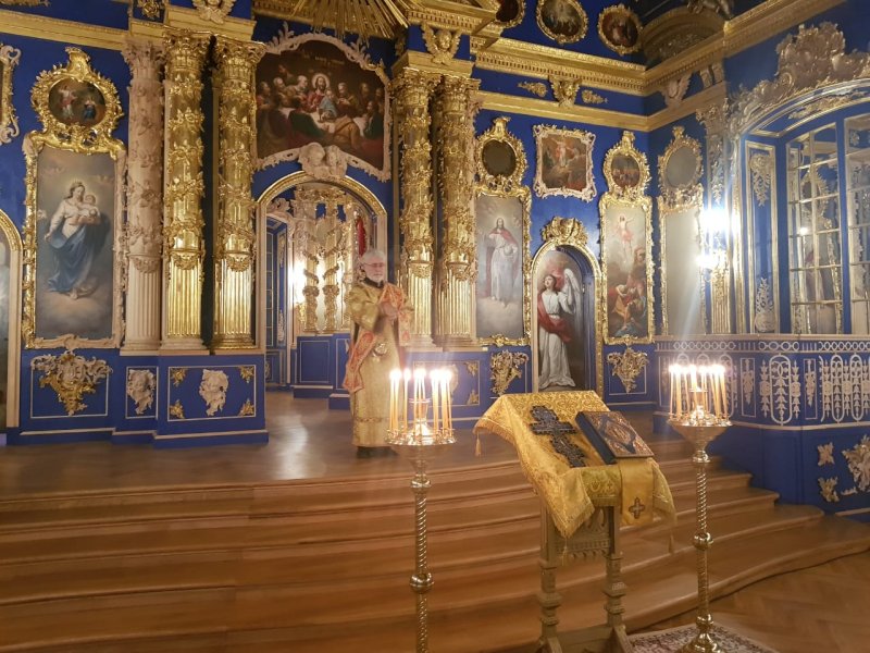 Храм воскресения христова в екатерининском дворце