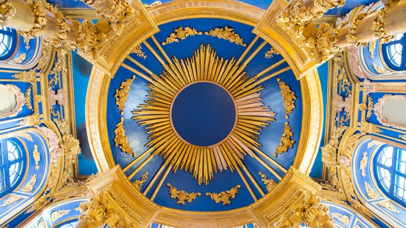 Дворцовая церковь в екатерининском дворце