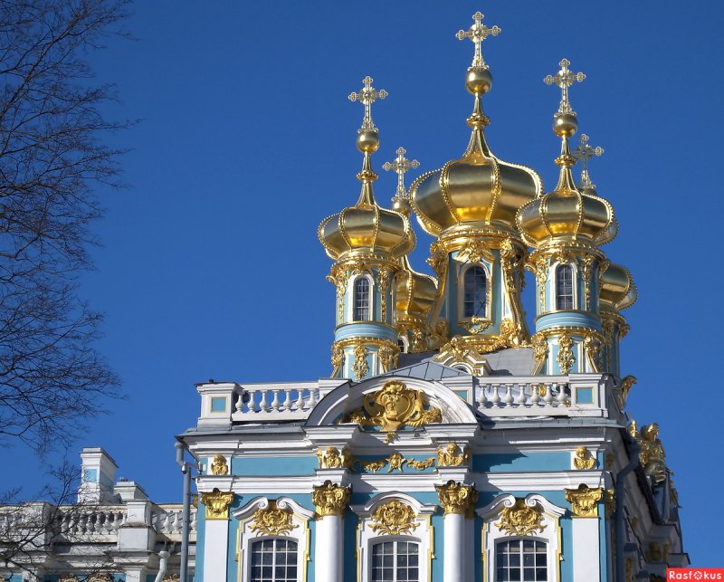 Дворцовая церковь в екатерининском дворце