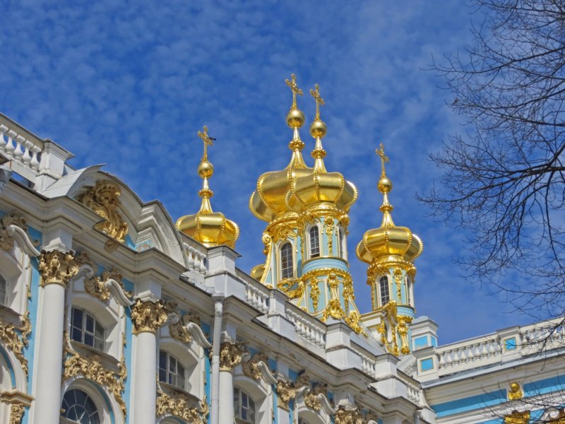Дворцовая церковь в екатерининском дворце