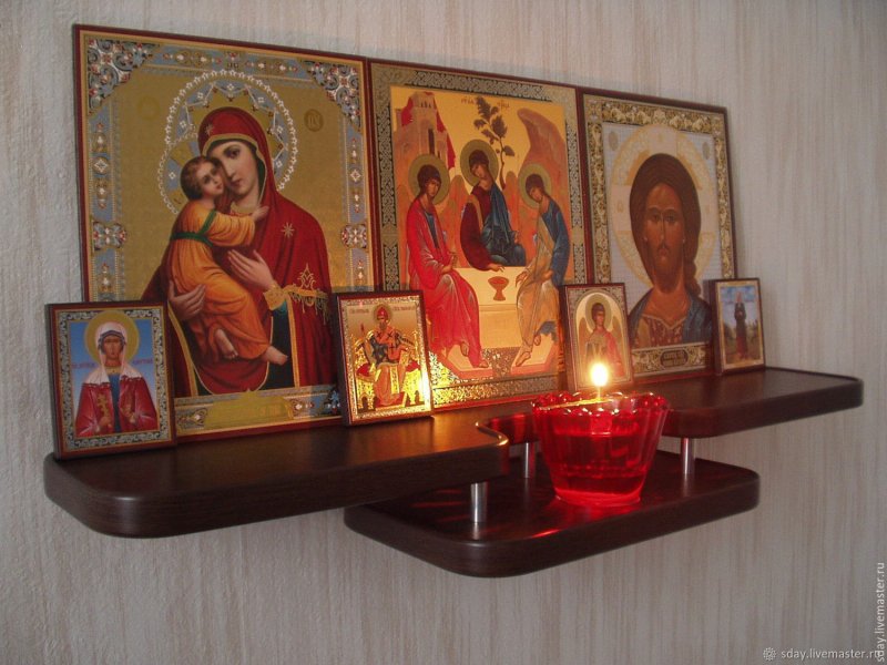 Полка под икону