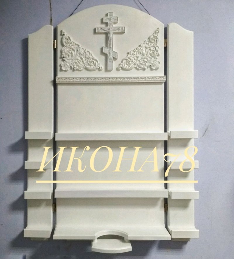 Полка для икон прямая