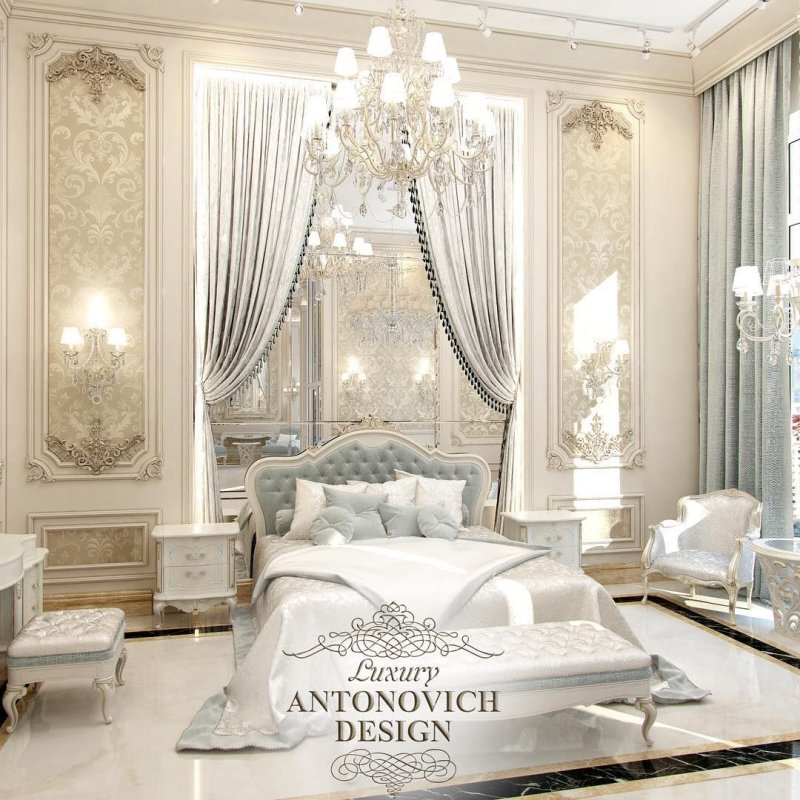 Королевский интерьер luxury antonovich design