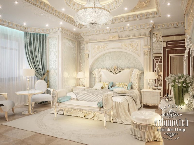 Королевская спальня luxury antonovich design