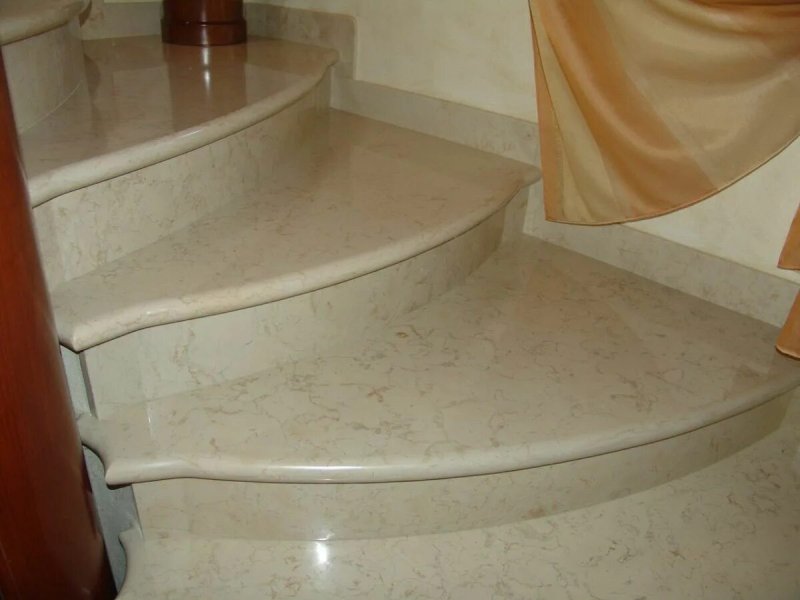 Ступени из искусственного мрамора