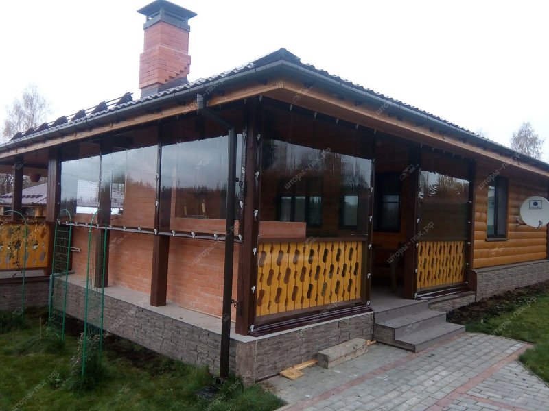 Мягкие окна для террасы