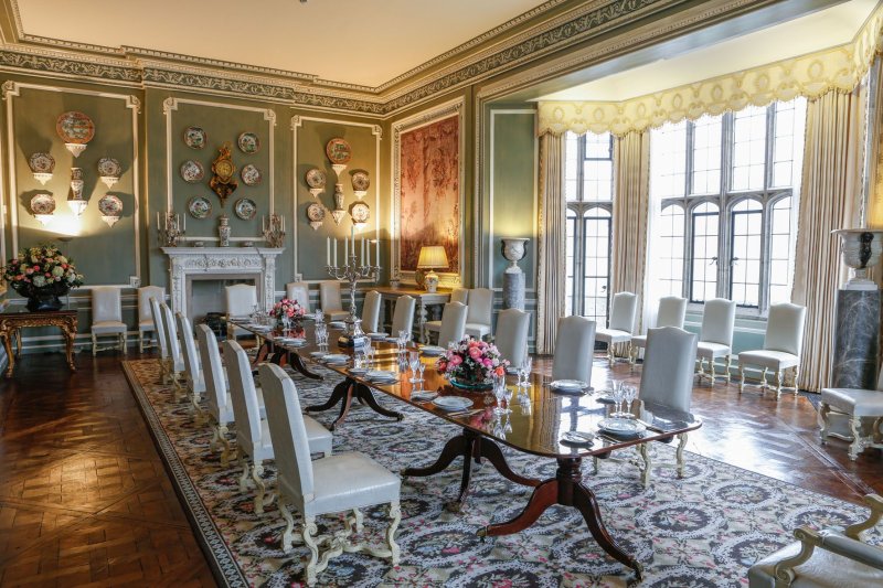 Замок leeds castle интерьер