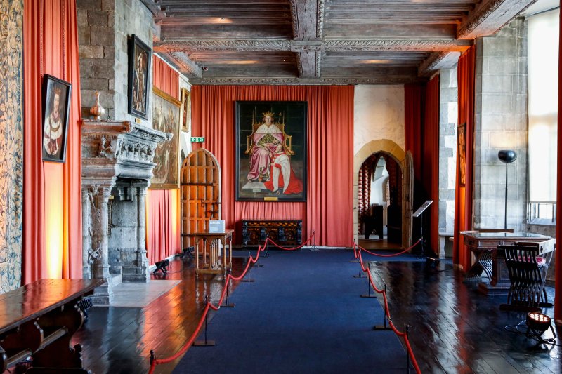 Замок leeds castle интерьер