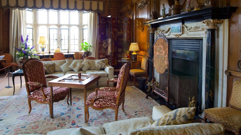 Замок leeds castle интерьер