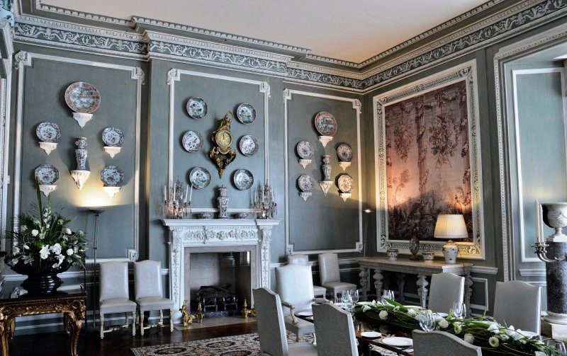 Замок leeds castle интерьер