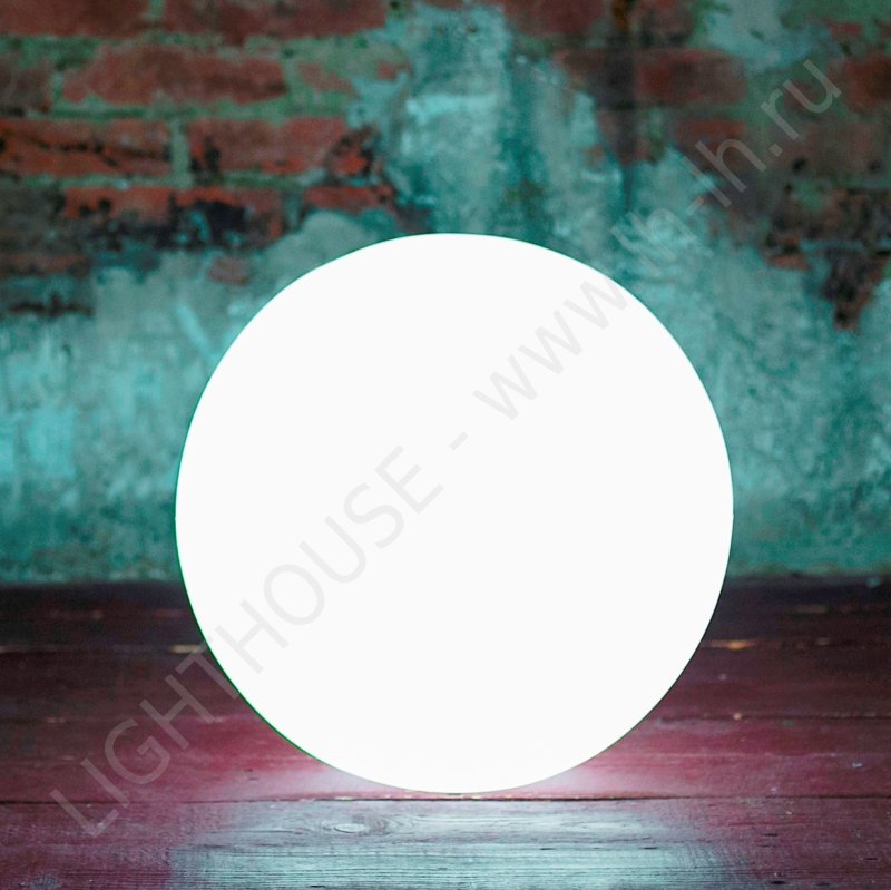 Уличный шарсветильник moonlight 60 см 220v white