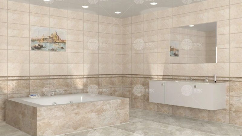 Панель пвх 3d век венеция 2700x500x9 мм