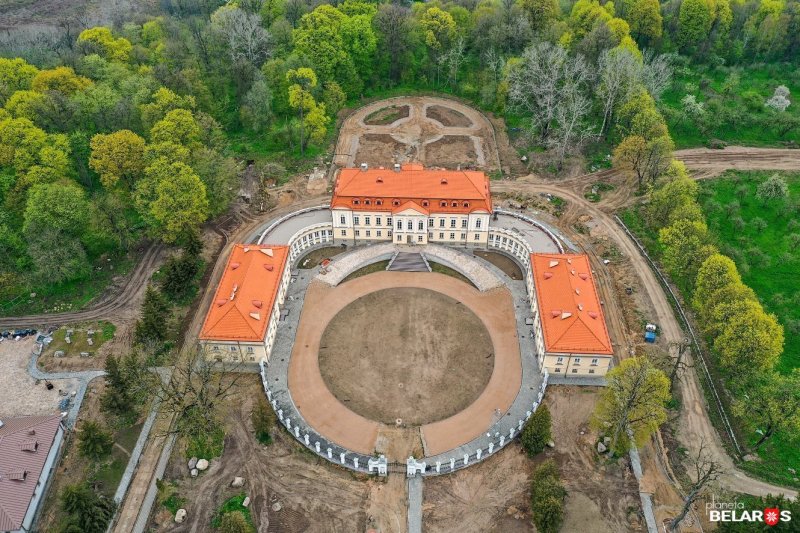 Дворцовый комплекс сапег в ружанах беларусь