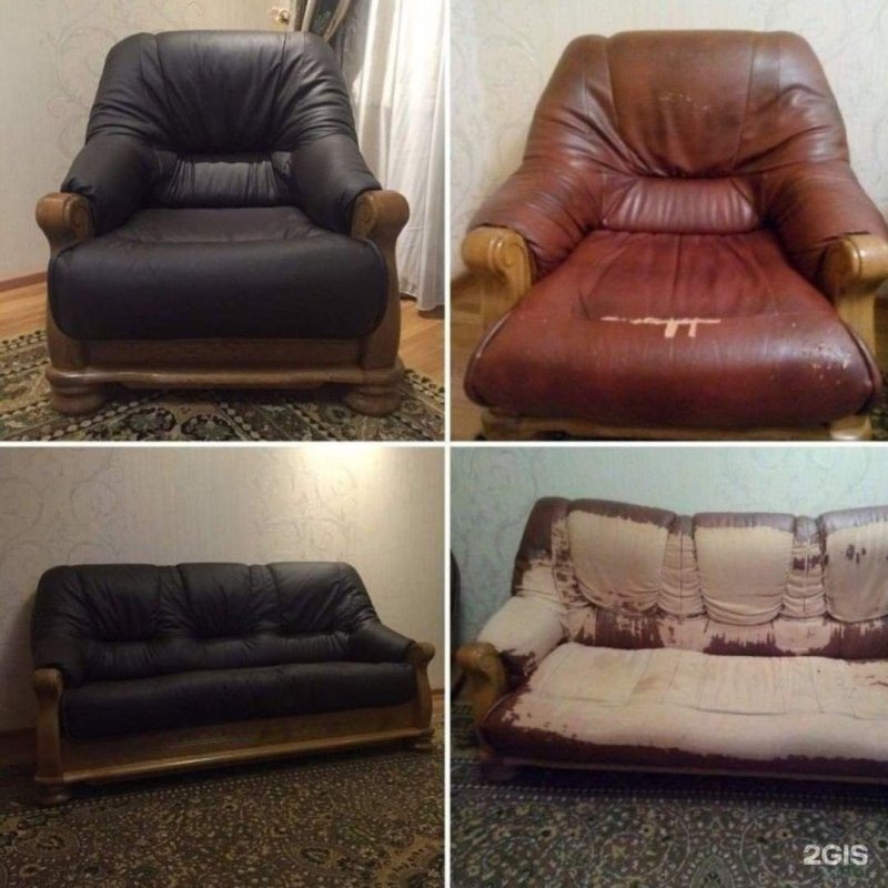 Отреставрированный диван