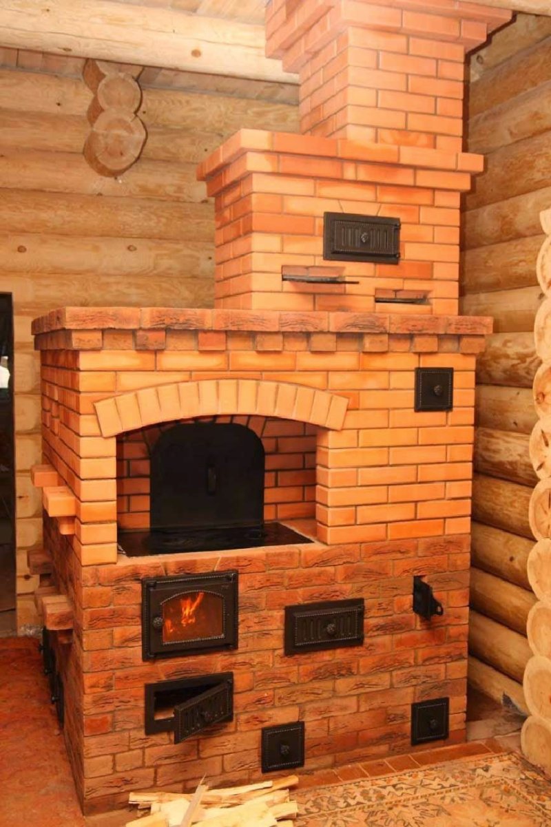 Печи из кирпича для дачи