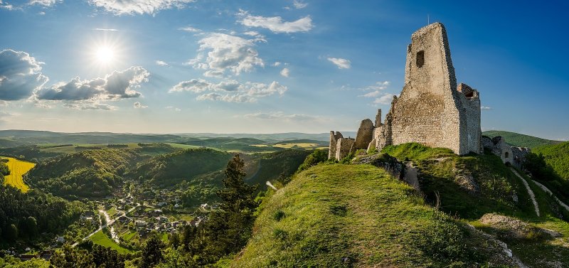 Чахтицкий замок словакия
