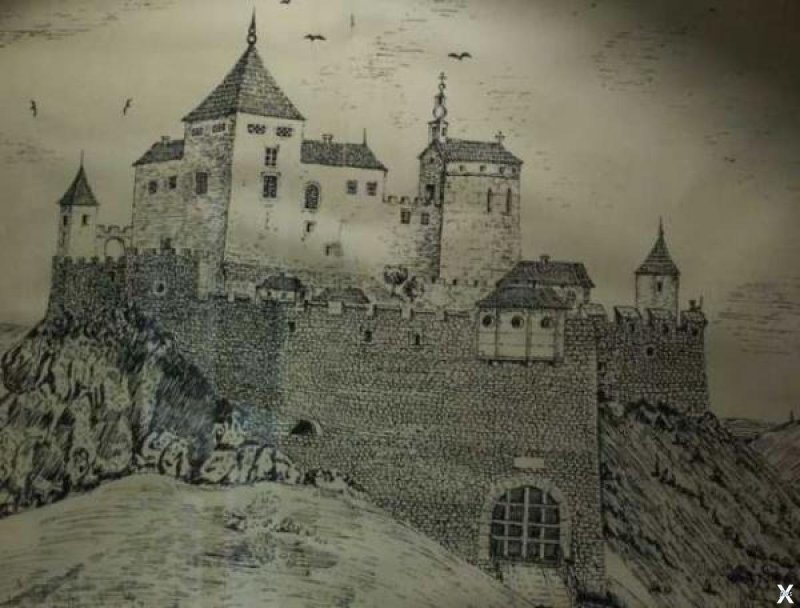 Чахтицкий замок словакия